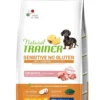 Natural Trainer Sensitive Senza Glutine Crocchette Maiale Per Cani Adulti Taglia Mini Sacco 2kg