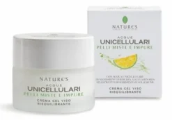 Nature's acque unicellulari crema gel viso riequilibrante 50 ml