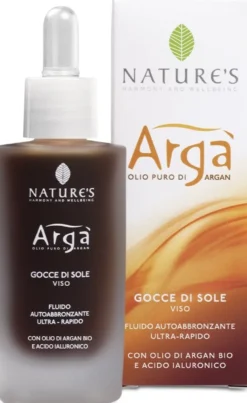 Nature's Argà Gocce di Sole Viso Autoabbronzante 30ml