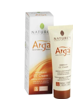 Nature's Argà Minerale CC Cream Viso Medio Scura SPF15 50ml