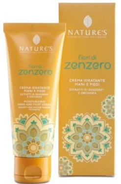 Nature's fiori di zenzero crema idratante mani e piedi 75 ml