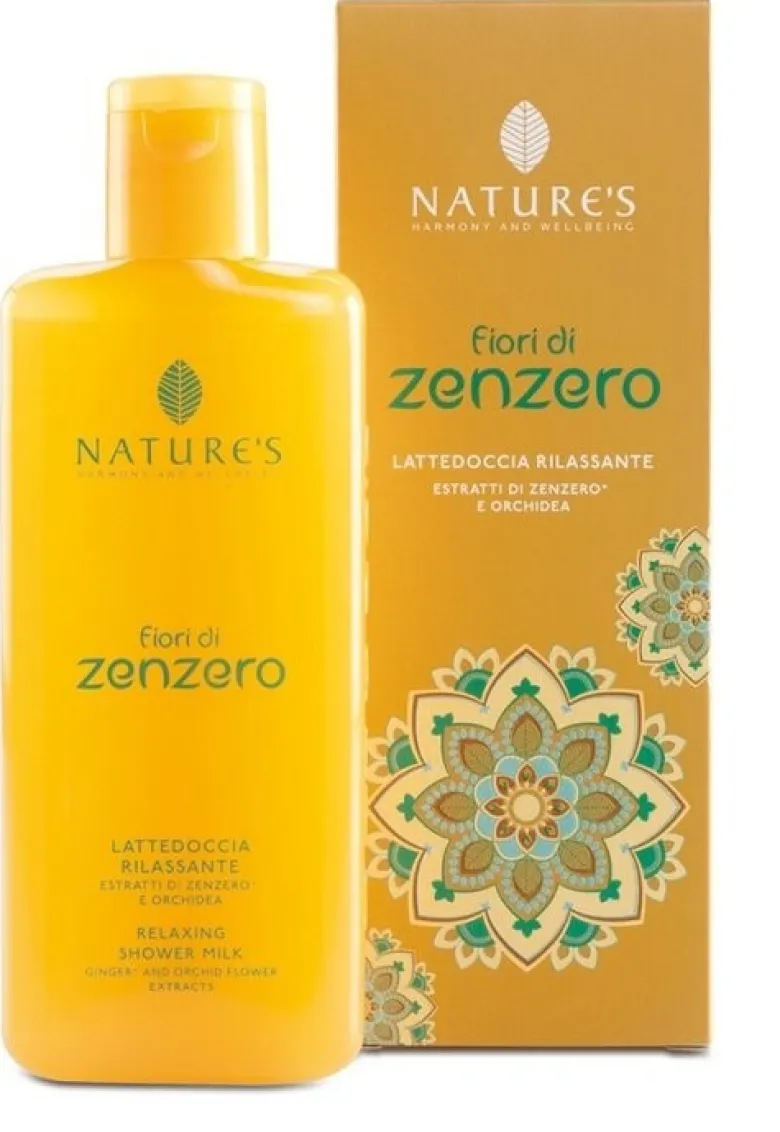 Nature's fiori di zenzero lattedoccia rilassante 200 ml