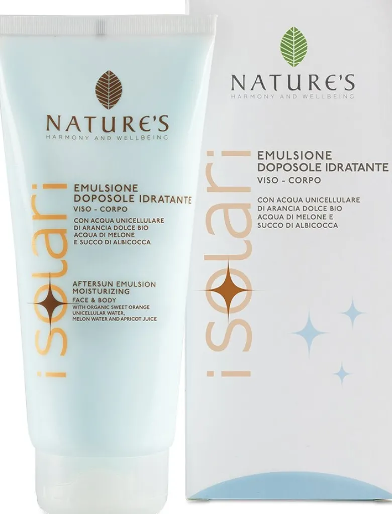 Nature's i solari emulsione doposole viso corpo 75 ml travel size