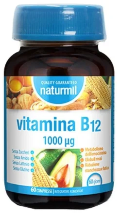 Naturmil vitamina b12 60 compresse
