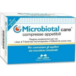 Nbf Lanes Microbiotal Cane Benessere Intestinale 30 Compresse