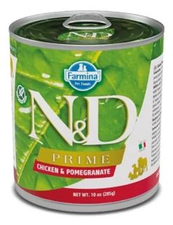 N&d dog prime chicken & pomegranate 285 g