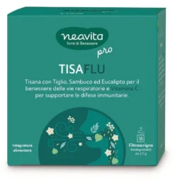Neavita Filtroscrigno Tisaflu Tiglio Sambuco Eucalipto Vitamina c 18 Filtri