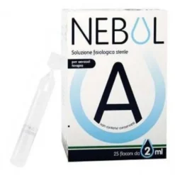 Nebulizzazione soluzione fisiologica 25 flaconcini monodose 2 ml
