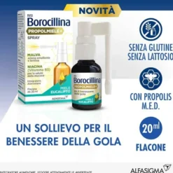 NeoBorocillina Propolmiele+ Benessere Gola Spray 20ml