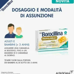 Neoborocillina propolmiele+ miele/eucalipto 16 pastiglie