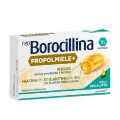 Neoborocillina propolmiele+ miele/eucalipto 16 pastiglie