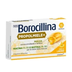 Neoborocillina propolmiele+ miele/limone 16 pastiglie