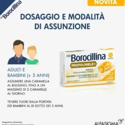 Neoborocillina propolmiele+ miele/limone 16 pastiglie
