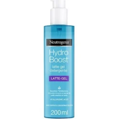 Neutrogena Hydro Boost Latte Gel Detergente Viso 200 ml