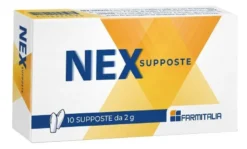 Nex Supposte 10 Pezzi Da 2g