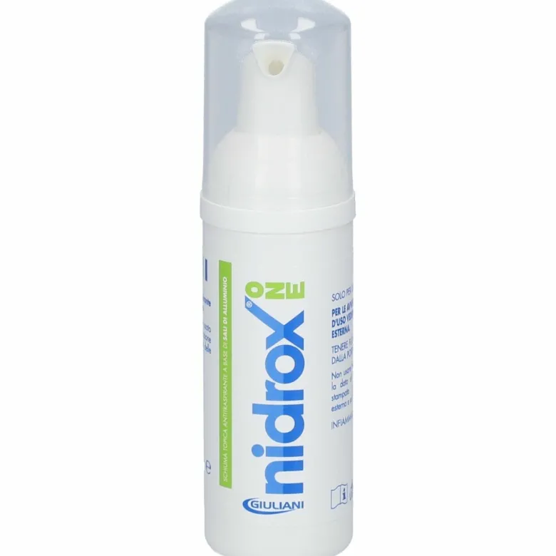 Nidrox One Schiuma Traspirante per Sudorazione Eccessiva 50 ml