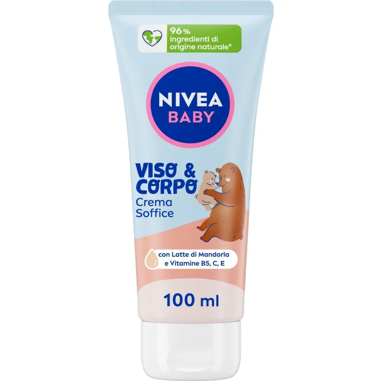 Nivea baby viso e corpo crema soffice 100ml