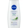 Nivea Bagnodoccia Care & Aloe Bagnoschiuma Cremoso E Idratante Al Profumo Di Aloe Vera 650ml