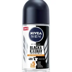 Nivea Men Black&white Invisible Ultimate Impact Roll-on Deodorante 50ml