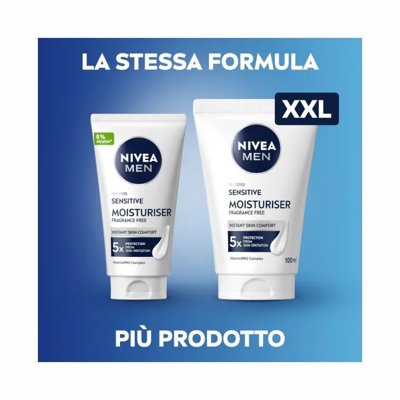 Nivea men sensitive crema idratante uomo xxl 100ml