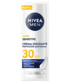 Nivea men sensitive crema idratante protezione quotidiana spf30 50ml