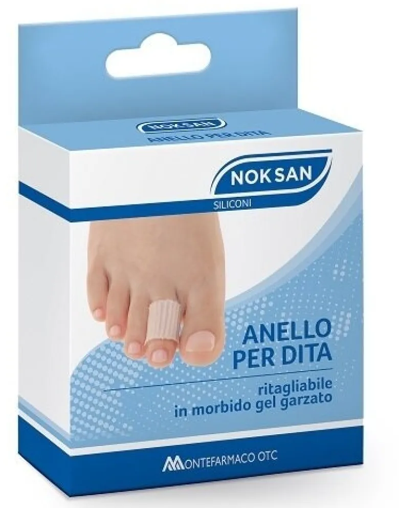 Nok San Anello Proteggi Dita in Gel 1 Pezzo