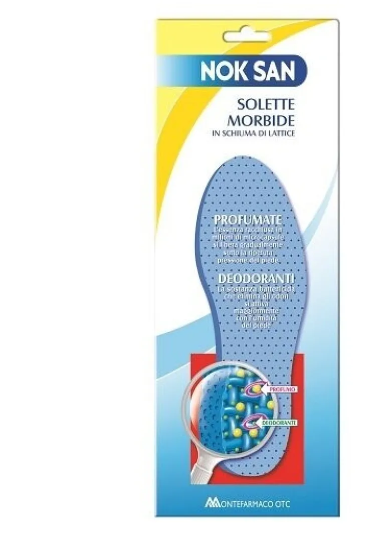 Nok San Solette Morbide e Igieniche In Lattice 1 Paio