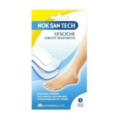 Nok san tech cerotto vescicale grande 5 pezzi