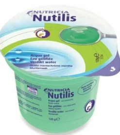 Nutilis aqua gel menta 125 g 12 pezzi