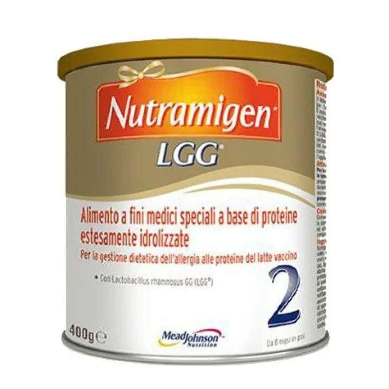 Nutramigen 2 LGG Latte in Polvere per Allergie alle Proteine del Latte Vaccino 400 g