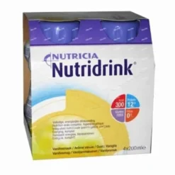 Nutridrink vaniglia supplemento nutrizionale 4 x 200 ml