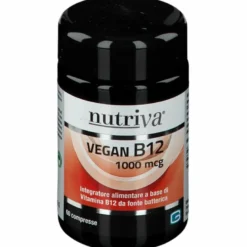 Nutriva vegan b12 vitamina b 1000 mcg 60 compresse