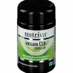 Nutriva vegan d3 60 compresse 2000 ui