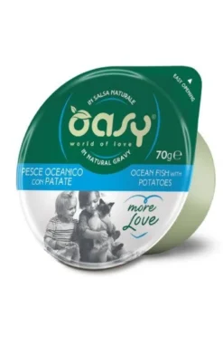 Oasy more love gatto pesce oceanico con patate 70g