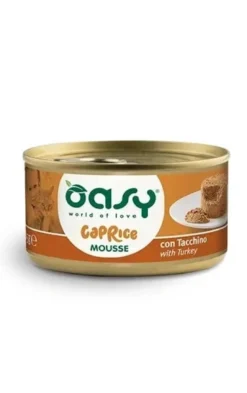 Oasy Wet Cat Caprice Mousse con Tacchino 85 g