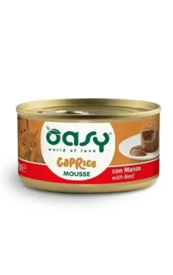 Oasy Wet Cat Caprice Mousse con Manzo 85 g
