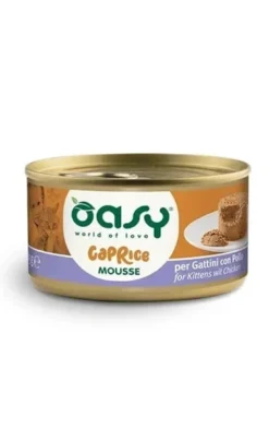 Oasy Wet Cat Caprice Mousse Kitten con Pollo 85 g