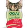 Oasy Wet Cat Delicatessse Patè Con Vitello Per Gatti 85g