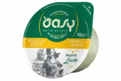 Oasy Wet Cat More Love Pollo Zucca 70 g