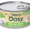 Oasy Wet Cat Natury Cooking Broth Pollo con Verdure Lattina 85 g