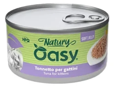Oasy Wet Cat Natury Soft Jelly Tonnetto per Gattini Lattina 85 g