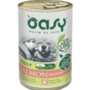 Oasy Wet Dog One Protein Salmone Cibo Umido Per Cani Adulti 400g