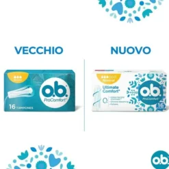 O.B Pro Comfort Assorbenti Interni Normal 16 pezzi