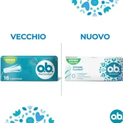 O.B Pro Comfort Assorbenti Interni Super Plus 16 pezzi