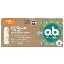 Ob Pro Comfort Organic Super Assorbenti Interni 16 pezzi