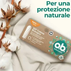 Ob Pro Comfort Organic Super Assorbenti Interni 16 pezzi