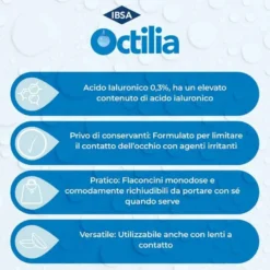 Octilia Lacrima Gocce Oculari Azione Idratante 10 ml