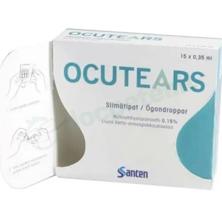 Ocutears hydro+ 0,4% 15x0,35ml