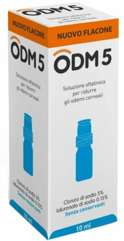Odm5 soluzione oftalmica iperosmolare senza conservanti 10 ml