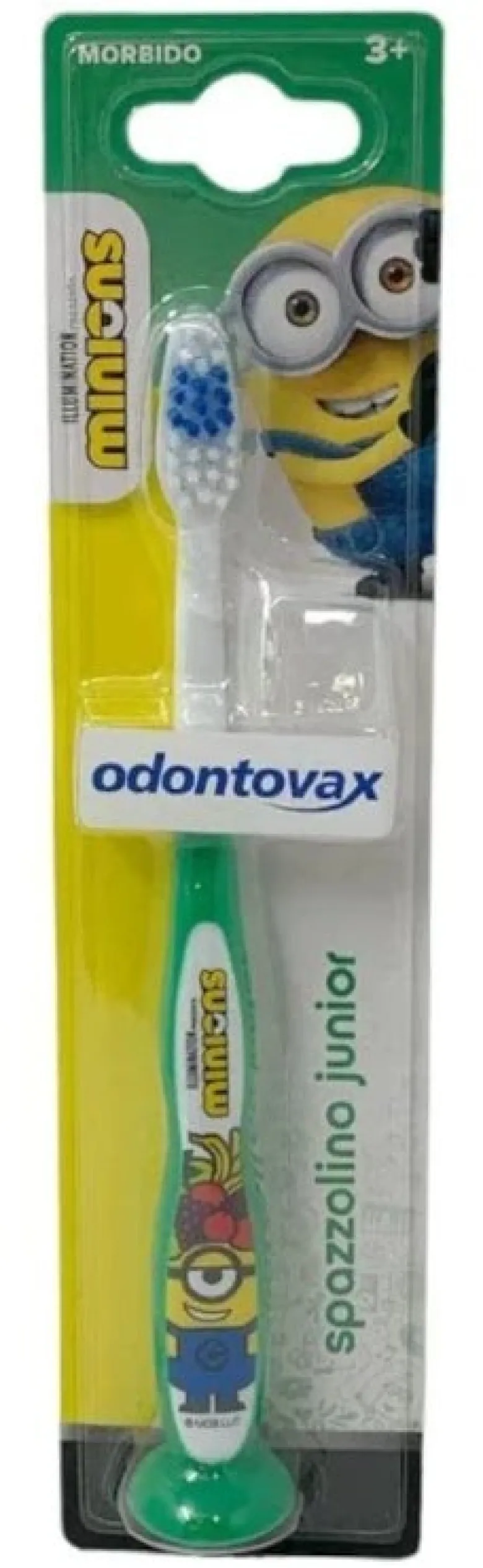 Odontovax Spazzolino Junior 3+ Anni Verde Minions 1 Pezzo